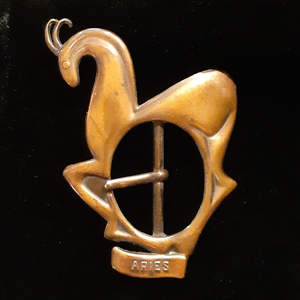 Aries belt buckle from Elche, Spain - very rare!!